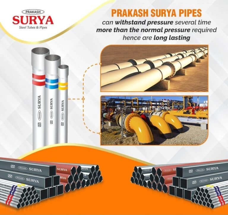 Surya Pipes & Tubes products stocked by Sri Ganapathi Industries