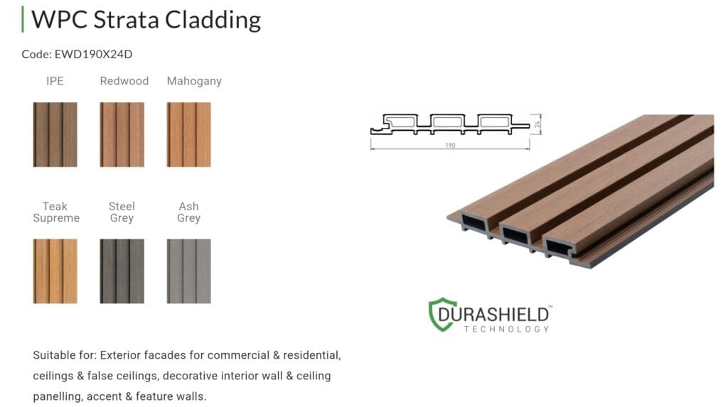 WPC Strata Cladding